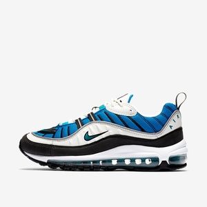 Nike Air Max 98 - Radiant Emerald, Blue Nebula